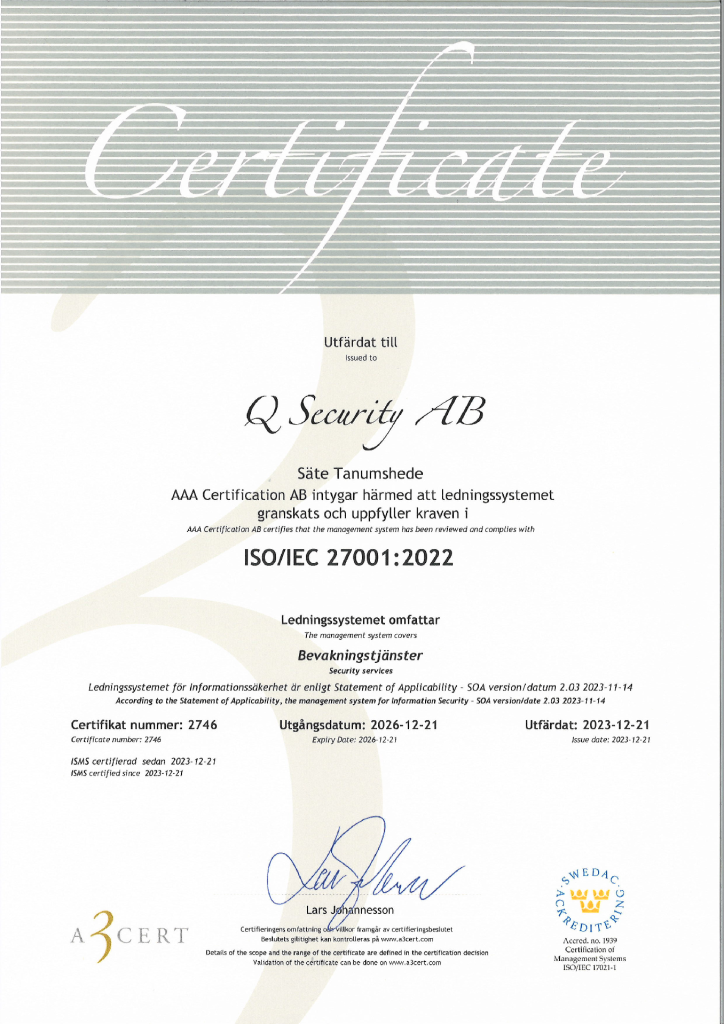 ISO/IEC 27001 :2022