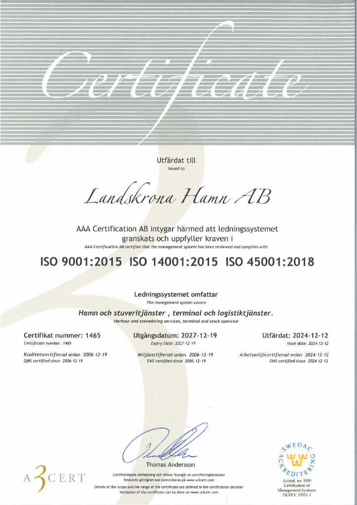 ISO 9001:2O15