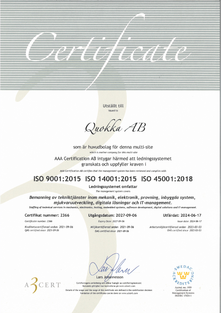 ISO 9001:2O15